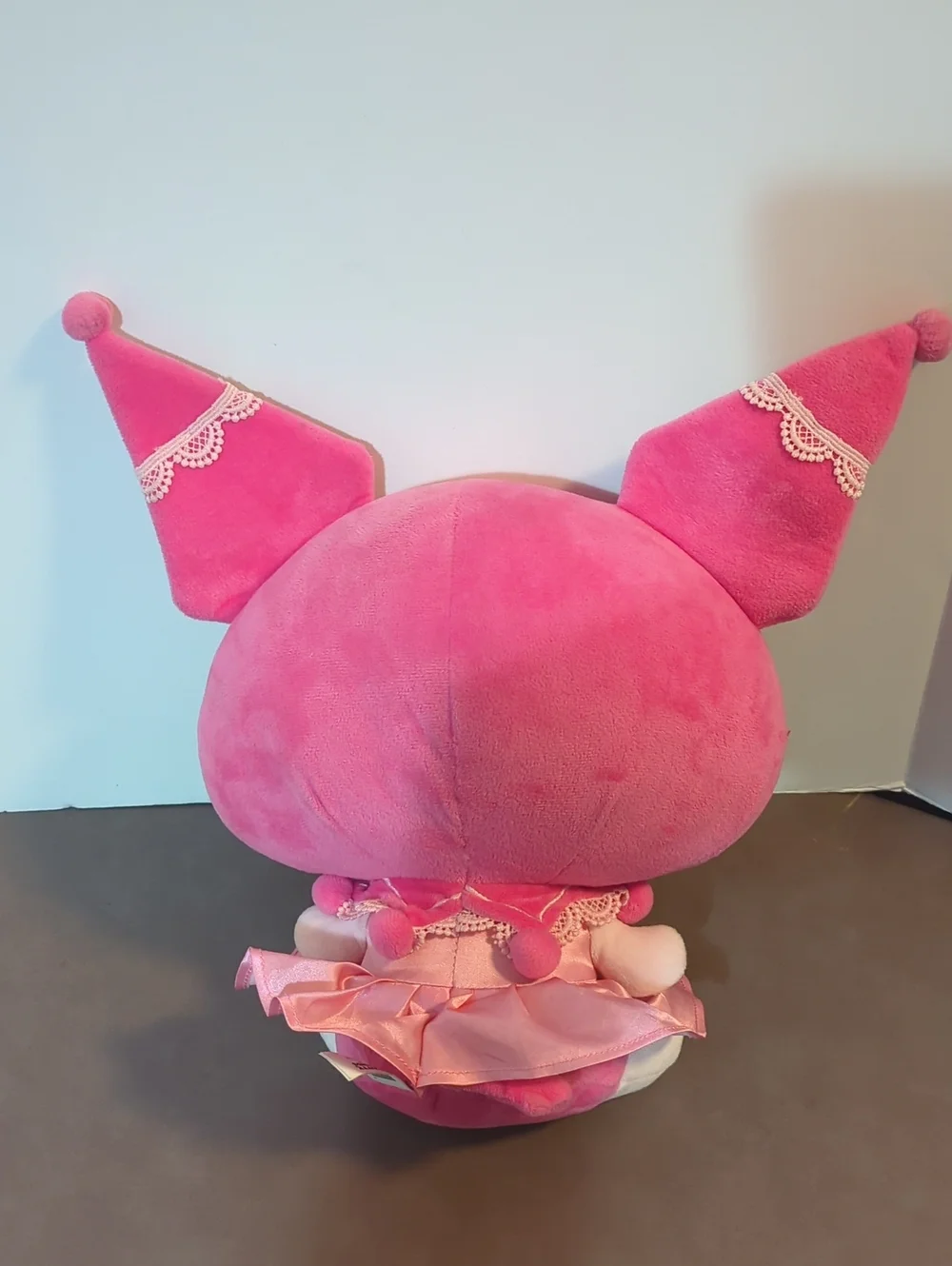 2024 Hello Kitty And Friends Monochrome Kuromi Plush Pink And Light Pink Sanrio